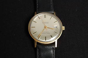 HERRARMBANDSUR, 18 k guld, Tissot, Seastar Seven.