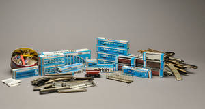 Samling Märklin vogne samt div. løsdele 134