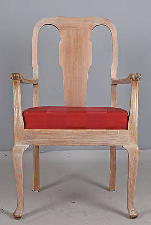 KARMSTOL, barockstil, 1900-talets andra hälft.