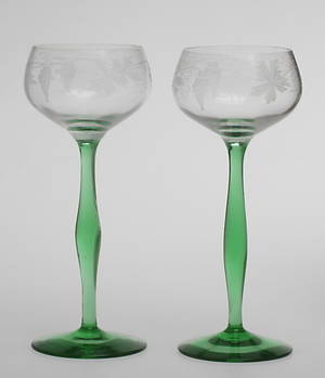 VITVINSGLAS, 12 st, 1900-tal.