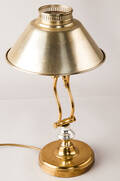 Tischlampe, Messing
