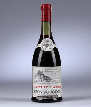 Rødvin. 1 fl. Château de la Tour Clos-Vougeot 1947