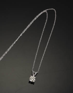 Diamantvedhæng, ca. 0.51 ct