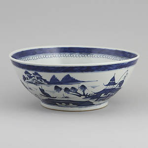 BÅLSKÅL, porslin, Kina, Jiaqing1795-1820.