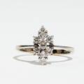Ring 18 k vitguld