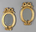 SPEGELAMPETTER, ett par, gustaviansk stil, 1900-tal.