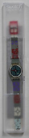 ARMBANDSUR. Swatch Quartz, i orginalförbackning, 1990-tal.