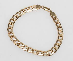 ARMBAND, 14k guld, vikt ca 7,6 gr.