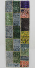 MATTA, Orientalisk, patchwork, galleri, 210 x 75 cm.