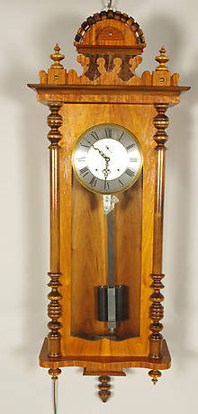 LODREGULATOR, Tyskland, mahogny, 1900-tal.