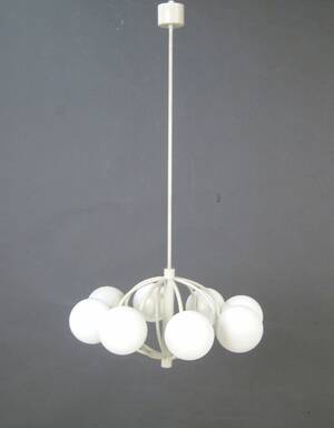 Pendelleuchte der 196070er Jahre, deutsches Design von Kaiser