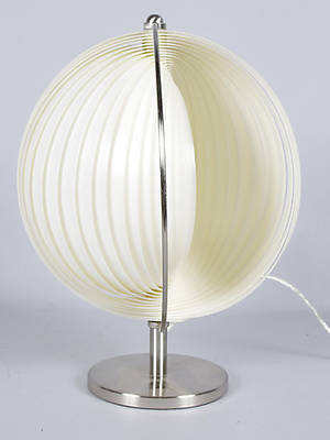 BORDSLAMPA, plastkrom.