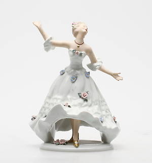 FIGURIN, porslin, Wallendorf, Tyskland.