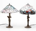 BORDSLAMPOR, 2 st, jugendstil, 19002000-tal.
