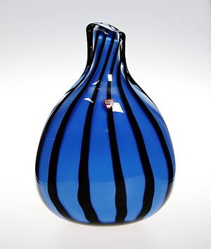 VAS, Glas, Anne Nilsson, Orrefors, Signerad nr 980978 EA 1-89.