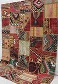 MATTA, Orientalisk, patchwork, 305 x 230 cm.