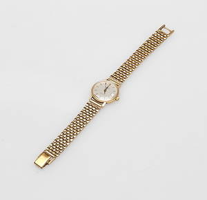 DAMARMBANDSUR, 18k guld, Tissot, Seastar.