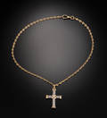 Korsvedhæng med kæde - 20,6 gram
