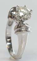 Brillantring, ca. 1.44 ct.