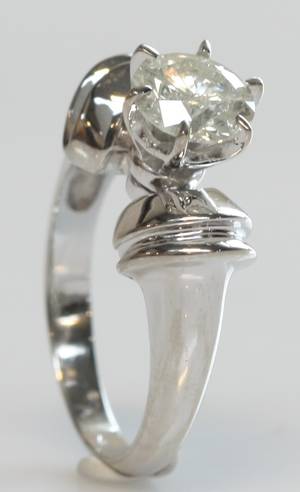Brillantring, ca. 1.44 ct.