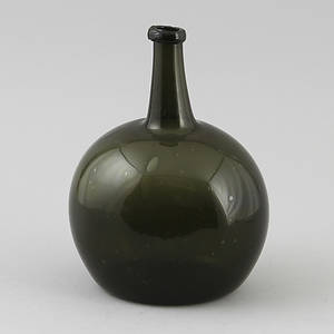 FLASKA, glas, 17001800-tal.