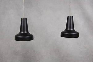 TAKLAMPOR, 1 par,  Arbjedspendel  Louis Poulsen, 1960-tal.