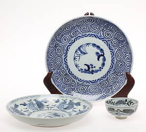 PARTI PORSLIN, 3 delar, Kina.