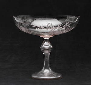 SKÅL på FOT, glas, 18001900-tal.