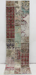 MATTA, Orientalisk, patchwork, galleri modell, 300 x 83 cm.