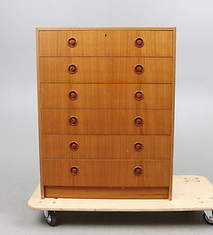 BYRÅ, teak, 195060 tal.