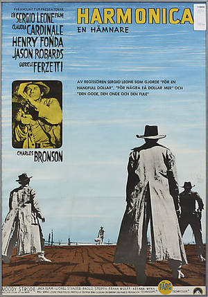 FILMAFFISCH, Harmonica En Hämnare.