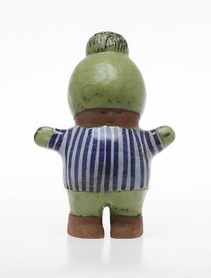 FIGURIN, stengods, Kalle, Lisa Larson Gustavsberg.