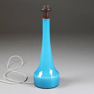 BORDSLAMPA, Bergboms, 1900-talets andra hälft.