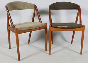 STOLAR, 1 par, teak, design Kai Christensen.