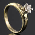 Brillant ring ca. 0.48 ct.