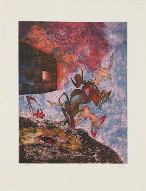 Roberto Matta färgetsning
