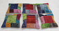 KUDDFODRAL, 6 st, Patchwork, 50 x 50 cm.