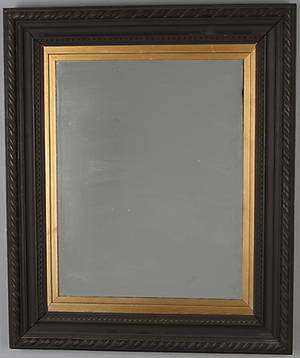 RAM med spegelglas, 1900-tal.