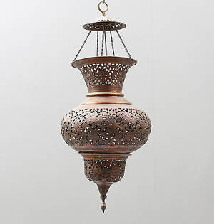 AMPEL, orientalisk, metall.