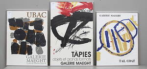 AFFISCHER, 3 st, Galerie Maeght, Paris.