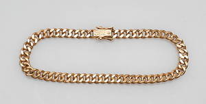 ARMBAND PANSAR, 18k guld, vikt ca 24 gr.