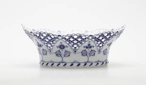 SKÅL, porslin, Musselmalet, helblond, Royal Copenhagen.