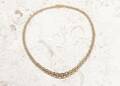 HALSBAND, 18 k guld, X-länk 
