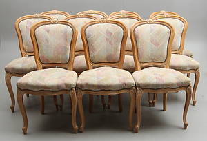 STOLAR, 11 st, rokokostil, 1900-tal.