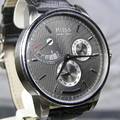 HUGO  BOSS -  Automatik Herrenarmbanduhr mit Lederarmband