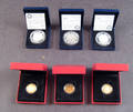 Danmark jubilæumsmønter Polaråret 2007-09 guld og sølv komplet