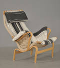 Bruno Mathsson 1907-1988. Hvilestol, model Pernilla