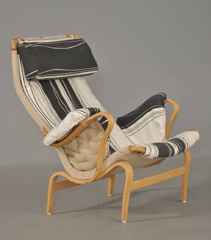 Bruno Mathsson 1907-1988. Hvilestol, model Pernilla