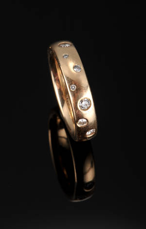 Bræmer-Jensen. Brillantring - ca. 0.27 ct.