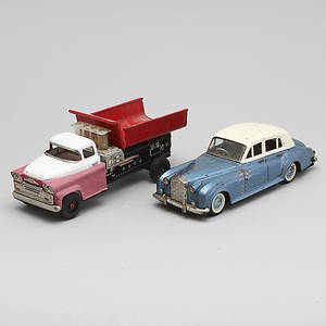 LEKSAKSBILAR, 12 st, bl a Rolls-Royce.